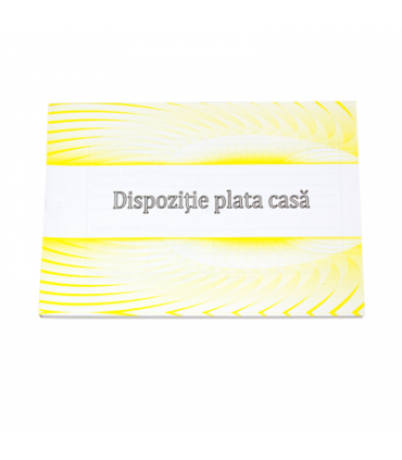Dispozitie plata casierie A6 cu microperforatii