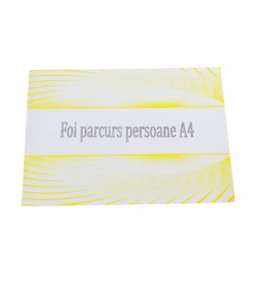 Foaie parcurs persoane A4 FV