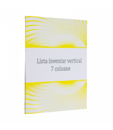 Lista inventariere A4