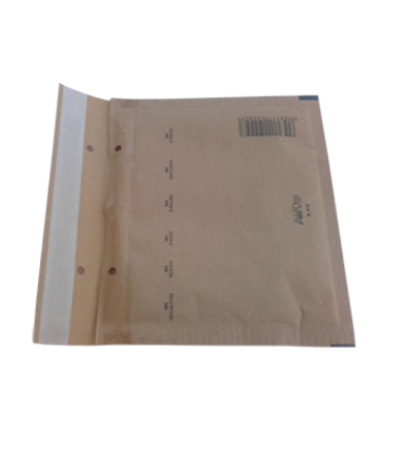 Plic antisoc ext. 200*175 mm, int. 180*165 mm kraft, siliconic, 100 gr/mp - clapa dreapta