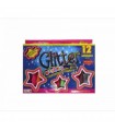 Plastilina cu sclipici 100 gr, 12 culori/set