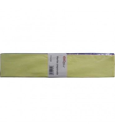 Hartie creponata 54x100 cm, 10 culori/set EVOffice