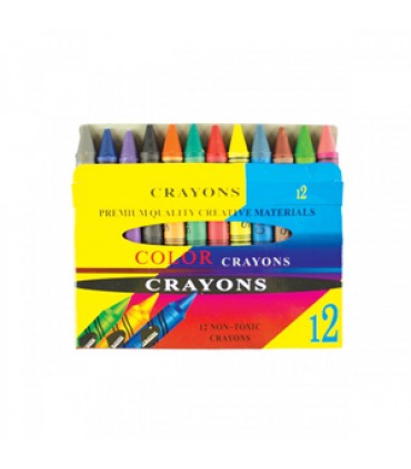 Set 12 creioane cerate JUMBO