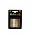 Baterie alcalina AA (R6) Deleex, 4buc/blister