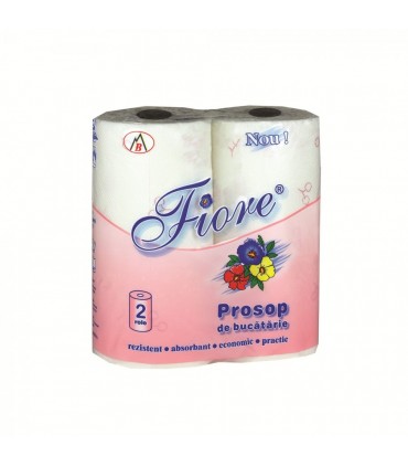 Prosop hartie, 2 straturi, 2buc/set Fiore