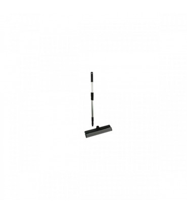 Stergator pentru geamuri, cu maner metalic telescopic