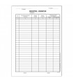 Registru inventar A4, coperta duplex