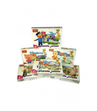 Puzzle A3, 36 piese - Personaje din povesti