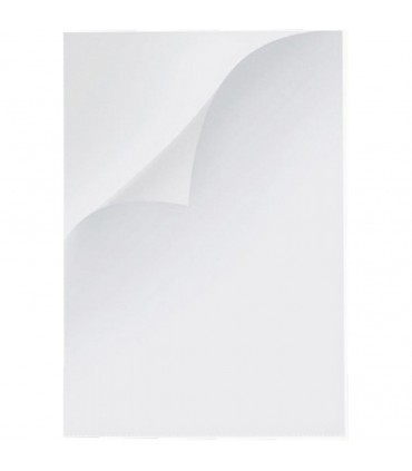 Mapa plastic transparent A4 cu deschidere in "L", 80 microni, 100 buc/set, EVOffice Economic Line