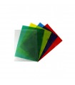 Mapa plastic transparent, A4 cu deschidere in "L", 120 microni, 50 buc/set EVOffice