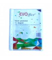 Folie protectie documente A4, 40 microni, cu deschidere "L", 100 buc/set EVOffice