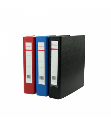 Caiet mecanic carton plastifiat A5, cu 2 inele EVOffice