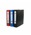 Caiet mecanic carton plastifiat A5, cu 2 inele EVOffice