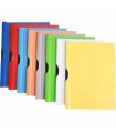 Dosar plastic cu clema metalica, capacitate 50 coli, EVOffice - albastru