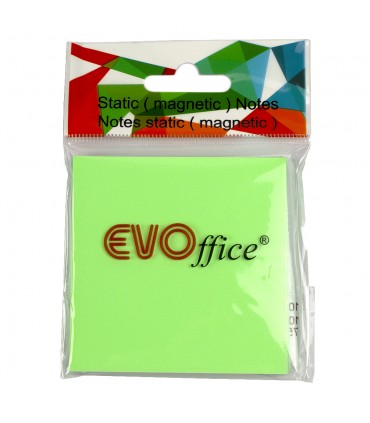 Notes Autoadeziv 76x76 mm, Set Culori Pastel Variate, 100 File - Marca EVOffice