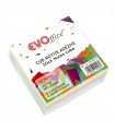 Notes Autoadeziv Cub Color 76x76 mm, 360 File, 4 Culori Pastel Marca EVOffice