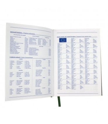 Agenda A5 Nedatată, Copertă Diverse Culori - Marca EVOffice