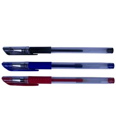 Pix cu gel si grip 0,5mm - albastru