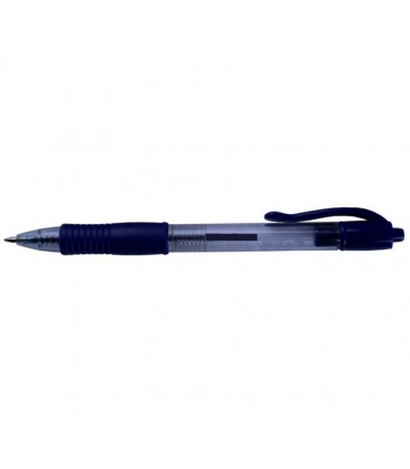 Pix cu gel si grip 0.7mm, retractabil EVOffice 948 - albastru