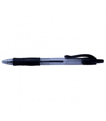 Pix cu gel si grip 0.7mm, retractabil EVOffice 948 - negru