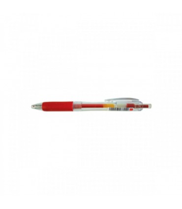Pix cu gel si grip 0,5mm, retractabil No.8692 - rosu