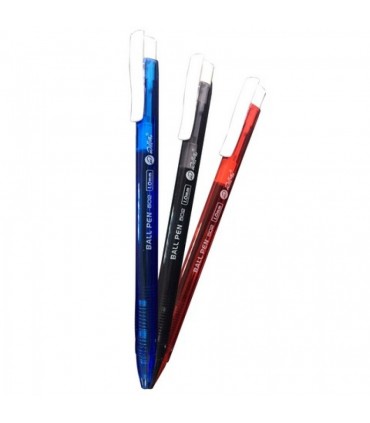 Pix plastic transparent, color cu mecanism Willgo H502 - rosu