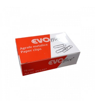 Agrafe 78 mm, 30 buc/cutie, EVOffice Economic Line