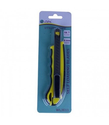 Cutter mic 9mm, cu 5 rezerve Willgo