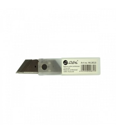 Rezerva pentru cutter profesional din aliaj de zinc 10 buc/set Willgo