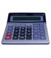Calculator 12 digits, front metalic, EVOffice