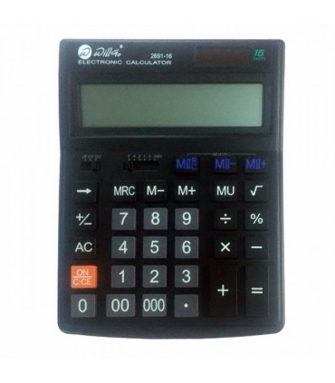 Calculator 16 digits, Willgo 2691
