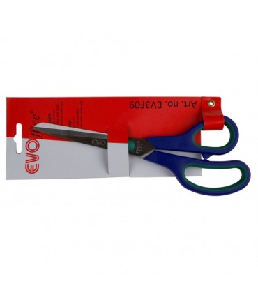Foarfeca 21.5 cm, lama din otel, rubber grip, EVOffice