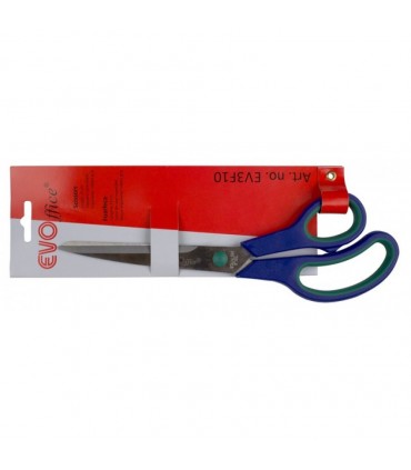 Foarfeca 25 cm, lama din otel, rubber grip, EVOffice