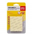 Benzi dublu adezive pentru montare 24mmx60mm, 8 benzi/set Deli 30420