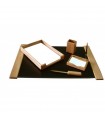 Set de birou din lemn, EVOffice 5 piese