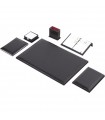 Set de birou lux, imitatie de piele, EVOffice 7 piese