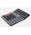 Calculator 16 digits, front metalic, EVOffice 2716