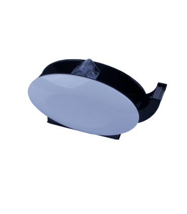 Dispenser plastic alb ,pentru banda adeziva 24 mm, EVOffice Trendy Line