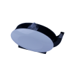Dispenser plastic alb ,pentru banda adeziva 24 mm, EVOffice Trendy Line