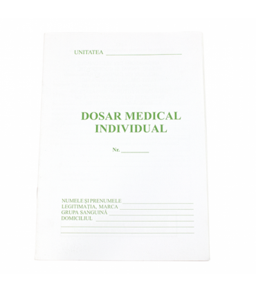 Carnet dosar medical