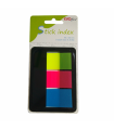 Stick Index Plastic 45x20 mm, 3 Culori Neon - Marca EVOffice